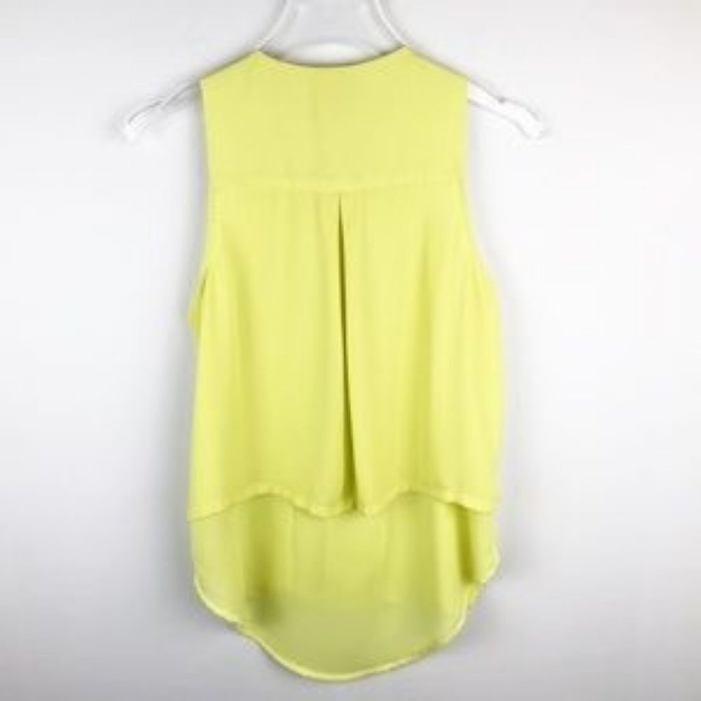 Anthropologie‎ Maeve Neon Sleeveless Tank Top Style Blouse Size 2 - Picture 2 of 7
